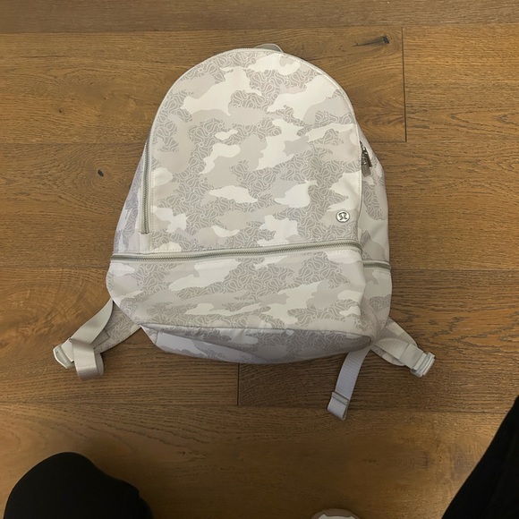 Lululemon Athletica White Camouflage Backpack - Picture 4 of 7